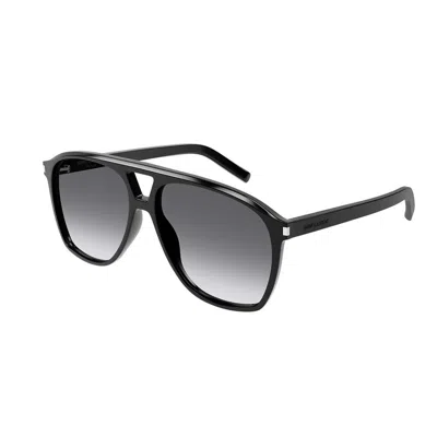 Saint Laurent Sunglasses In Black