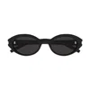 Saint Laurent Eyewear Sunglasses In Nero/nero