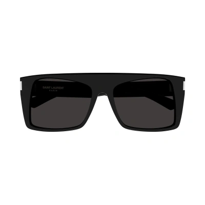 Saint Laurent Sunglasses In Nero/nero