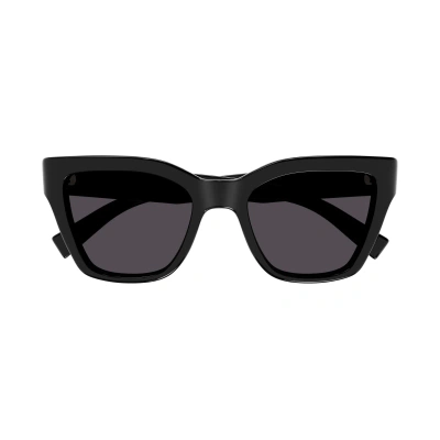 Saint Laurent Sunglasses In Nero/nero