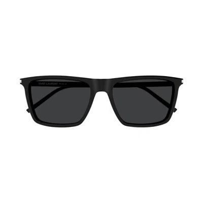Saint Laurent Sunglasses In Nero/nero