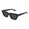Saint Laurent Sunglasses Sl 732 Vadim In Nero/nero
