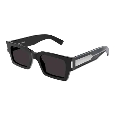 Saint Laurent Sl 572 Acetate Sunglasses In Black