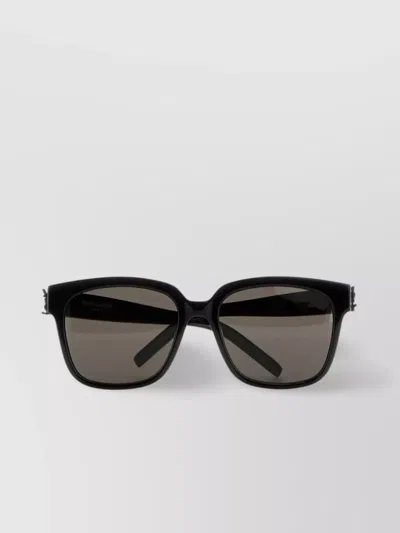 SAINT LAURENT SUNGLASSES RECTANGULAR FRAME DARK LENSES