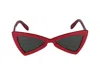 Saint Laurent Eyewear Jerry Cat In Red