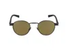 Saint Laurent Sunglasses Sl 707 In Ruthenium Havana Brow
