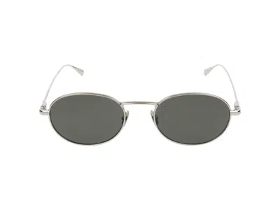 Saint Laurent Sunglasses In Silver Silver Grey