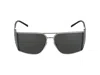 Saint Laurent Sunglasses In Silver Silver Grey