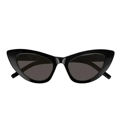 Saint Laurent Sunglasses Sl 213 Lily 001 Black/grey Women