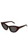 Saint Laurent Acetate Cat-eye Sunglasses In Crl