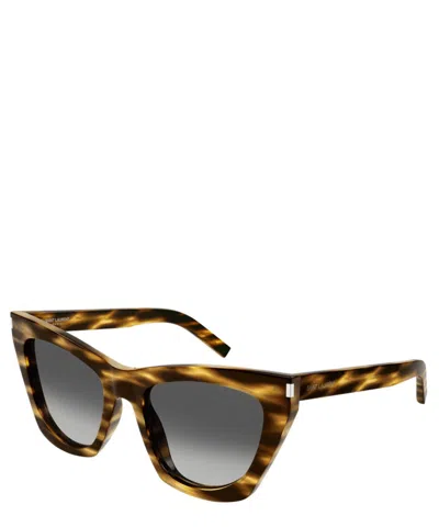 Saint Laurent Sunglasses Sl 214 Kate In Crl