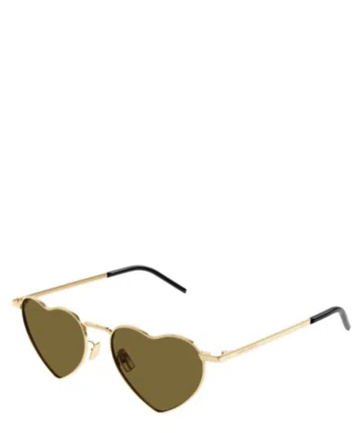 Saint Laurent Sunglasses Sl 301 Loulou In Gold