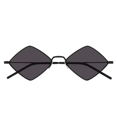 Saint Laurent Sunglasses Sl 302 Lisa 002 New Wave Black/gray Unisex In Multi