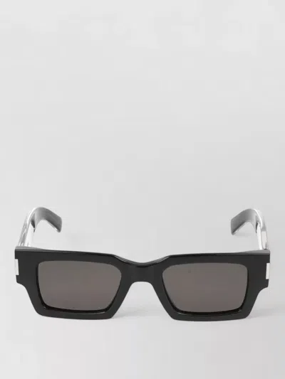 Saint Laurent Sunglasses Sl 572 001 Rectangular Frame In Black