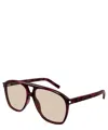 Saint Laurent Sl 596 Dune003 Havana Havana Brown In Crl