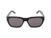 Saint Laurent Betty Rectangular Sunglasses In Neutral
