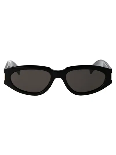 Saint Laurent Sunglasses Sl 618 001 In 001 Black Crystal Black