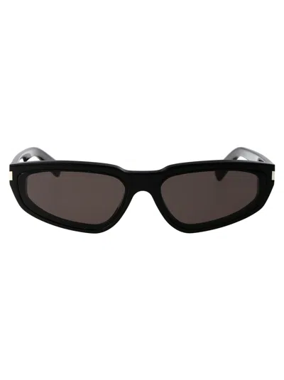 Saint Laurent Sl 634 Nova Sunglasses In 001 Black Black Black