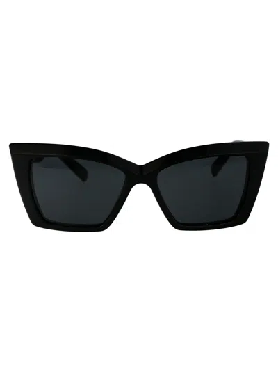 SAINT LAURENT SAINT LAURENT CAT EYE SUNGLASSES SL 657 001