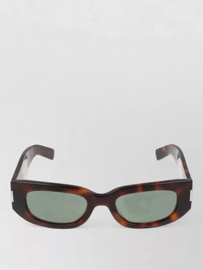 Saint Laurent Sunglasses Sl 697 002 Rectangular Frame In Brown