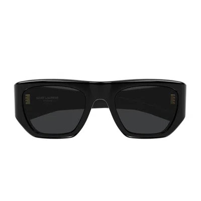 Saint Laurent Sunglasses Sl 740 005 Black/black Women In Red