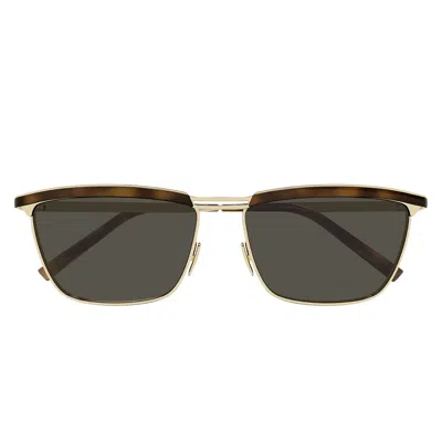 Saint Laurent Sunglasses Sl 795 Joe 001 Gold/grey Men