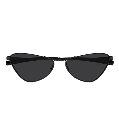 Saint Laurent Sunglasses Sl 830 001 Black/black Women In Purple