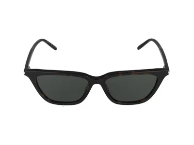 Saint Laurent Sunglasses  Sl 889 Sulpice Thin 002 Havana Havana Grey 53/15/145 In Black