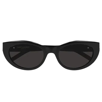 Saint Laurent Sunglasses Sl M115 001 Black/black Women