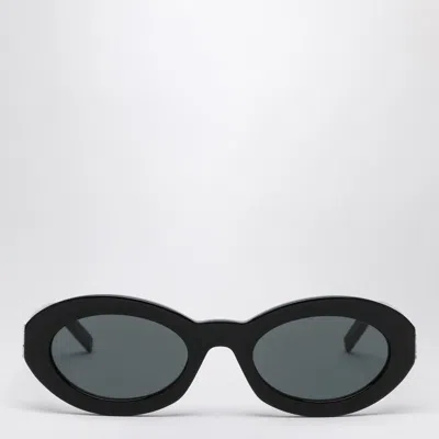 Saint Laurent Sunglasses Sl M136 Black Gray Crystal