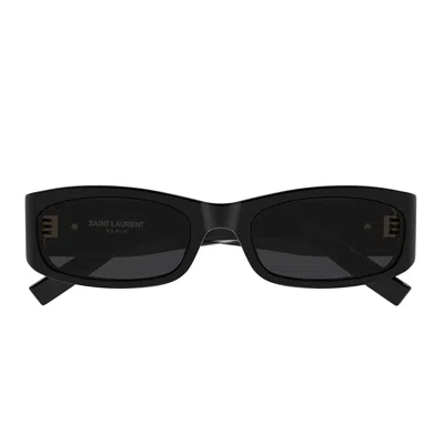 Saint Laurent Sunglasses Sl M152 001 Black/black Unisex