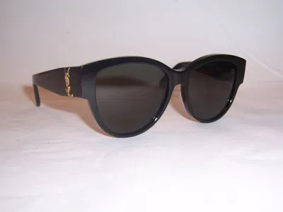 Pre-owned Saint Laurent Sunglasses Sl M3 002 Black/gray Authentic