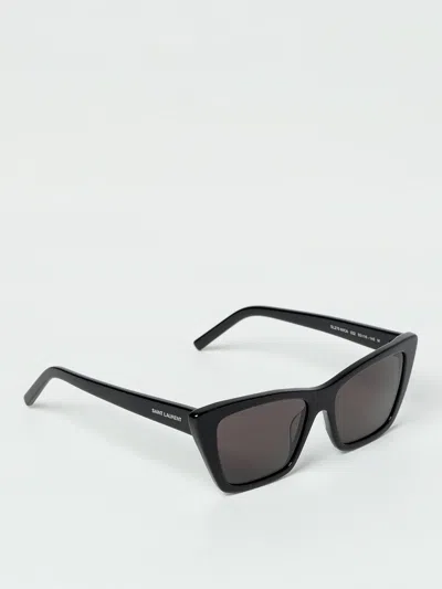 Saint Laurent Sunglasses Woman  In Black