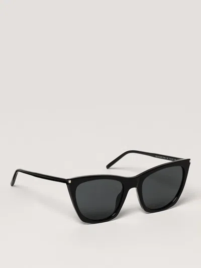 Saint Laurent Sunglasses Woman  In Black