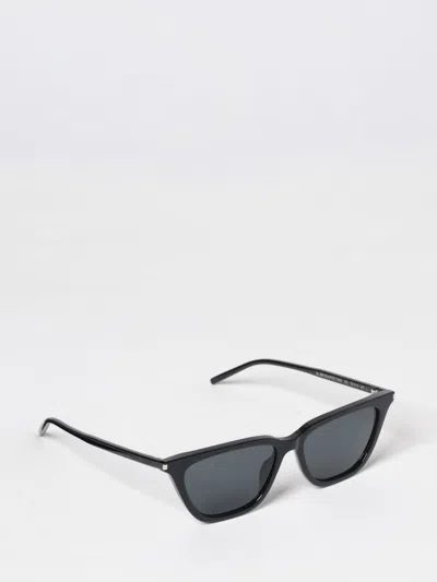 Saint Laurent Sunglasses Woman  In Black