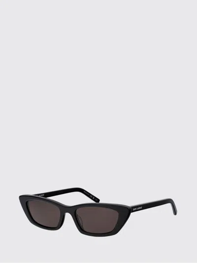 Saint Laurent Sunglasses Woman  In Black