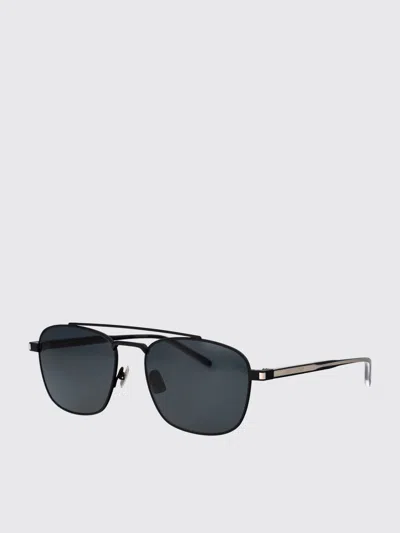 Saint Laurent Sunglasses Woman  In Metallic