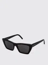 Saint Laurent Rectangular-frame Sunglasses In Black
