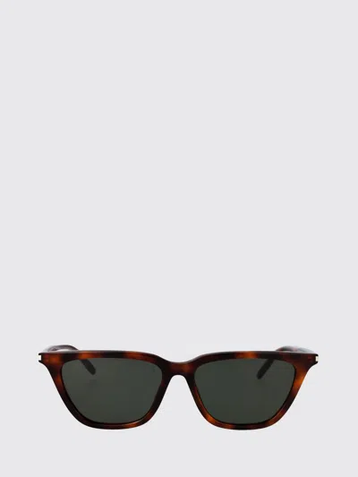 Saint Laurent Sunglasses Woman  In Burgundy