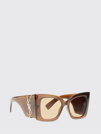 Saint Laurent Sunglasses Woman  In Pink