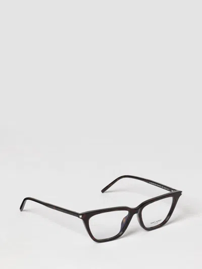 Saint Laurent Sunglasses Woman  In Black