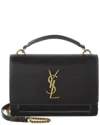 Saint Laurent Sunset Leather Shoulder Bag