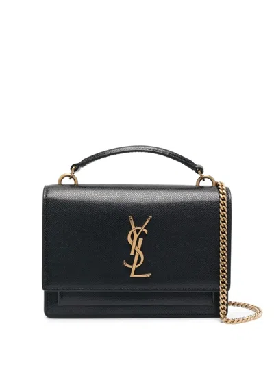 Saint Laurent Sunset Tasche In Black