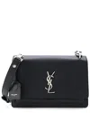 Saint Laurent Sunset Satchel Leather Medium (authentic Pre-loved)
