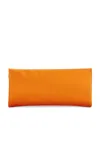 Saint Laurent Supple Pochette In Orange