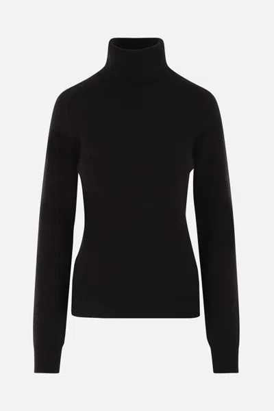 Saint Laurent Sweaters In Black