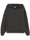 Saint Laurent Hoodie Brode Petit S In Acier