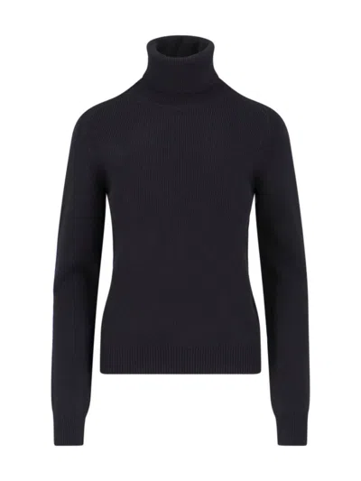 Saint Laurent Sweaters In Black