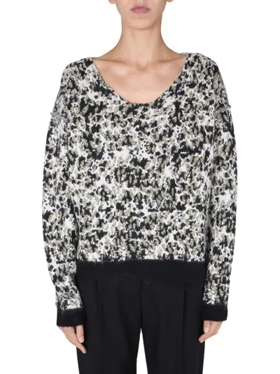 Saint Laurent Sweaters In Black