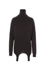 Saint Laurent Sweaters In Black